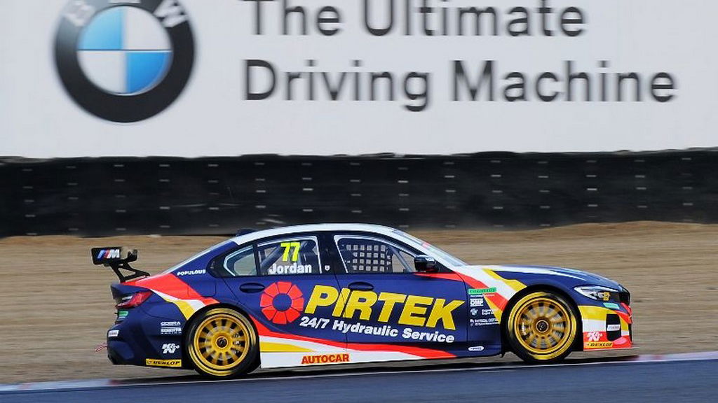 Jordan quickest in opening practice for BMW